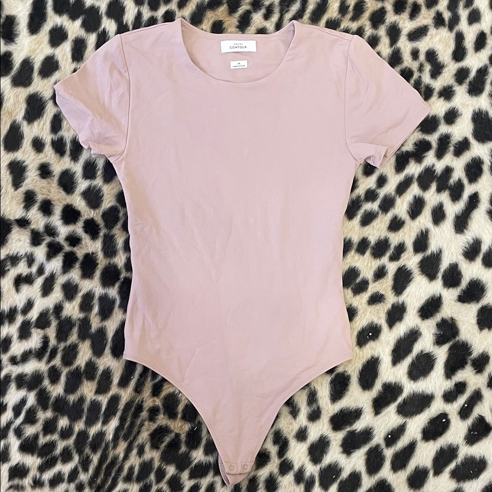 Contour Short-Sleeve One-Piece Bodysuit